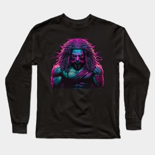 Synthwave Shaman Long Sleeve T-Shirt